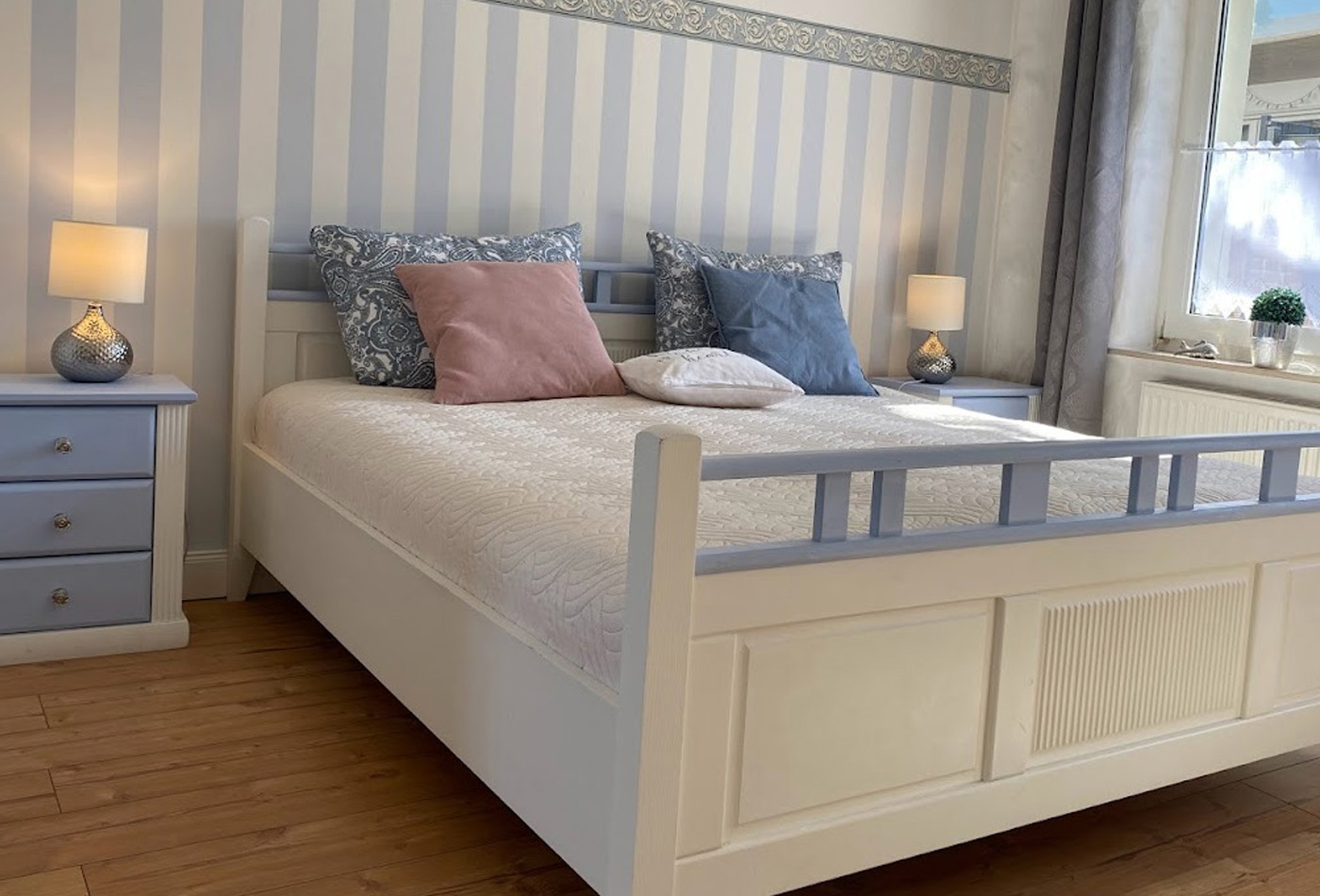 Ferienwohnung Norddeich Schlafzimmer