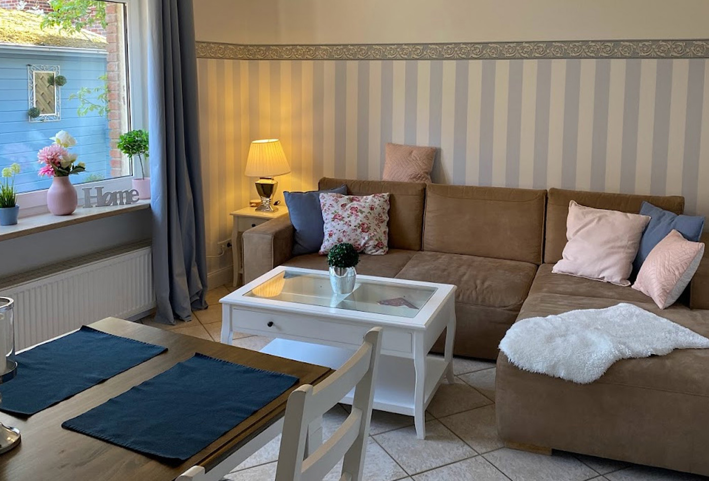 Ferienwohnung Norddeich – Platzhalter Wohnzimmer